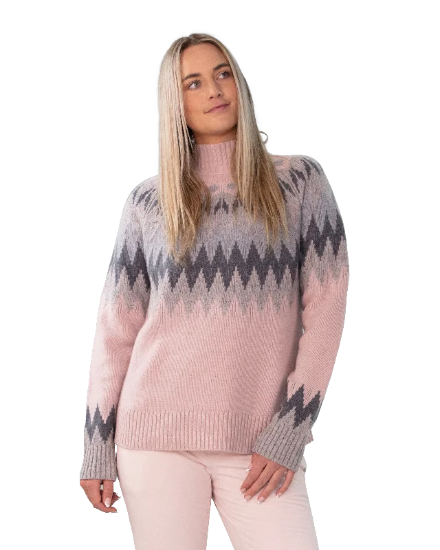 Obermeyer Ivy Mock Neck Sweater - Women's Long Sweater Short Sweater Cropped Sweater