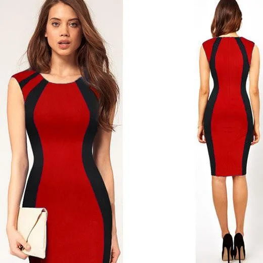 Bright red