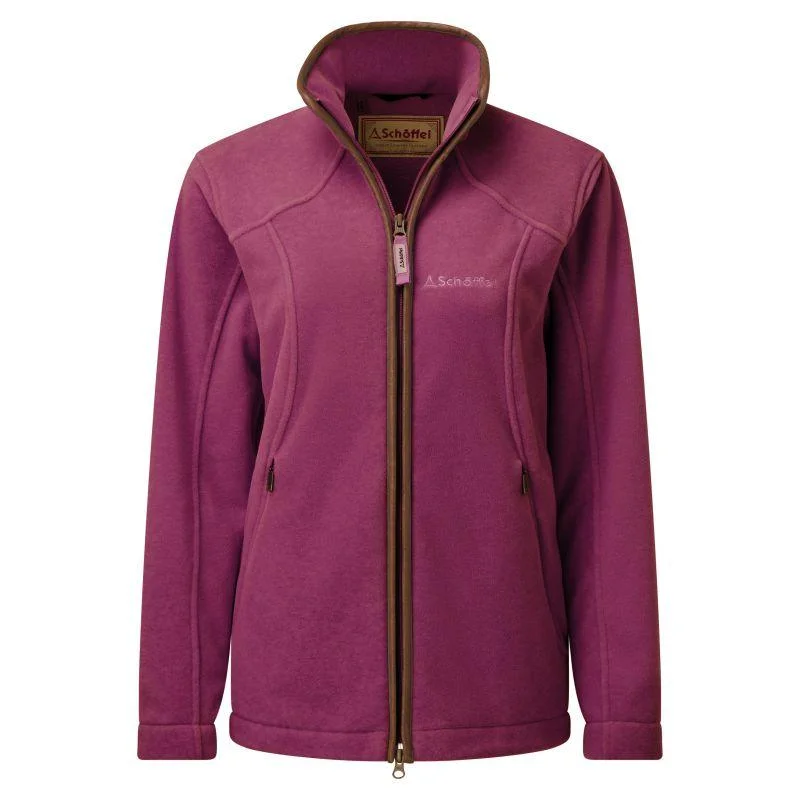 Schoffel Burley Ladies Fleece Jacket - Mulberry Denim Jacket Leather Jacket Suede Jacket Schoffel Burley Ladies Fleece Jacket - Mulberry Denim Jacket Leather Jacket Suede Jacket
