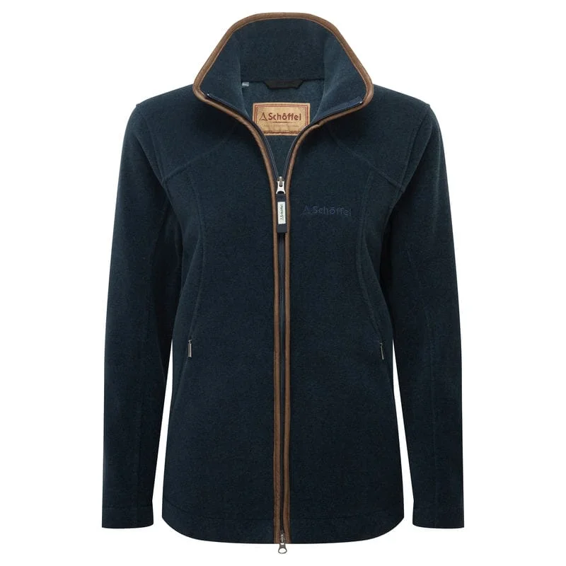 Schoffel Burley Ladies Fleece Jacket - Petrol Blue Tiered Jacket Buttoned Jacket Zippered Jacket Schoffel Burley Ladies Fleece Jacket - Petrol Blue Tiered Jacket Buttoned Jacket Zippered Jacket