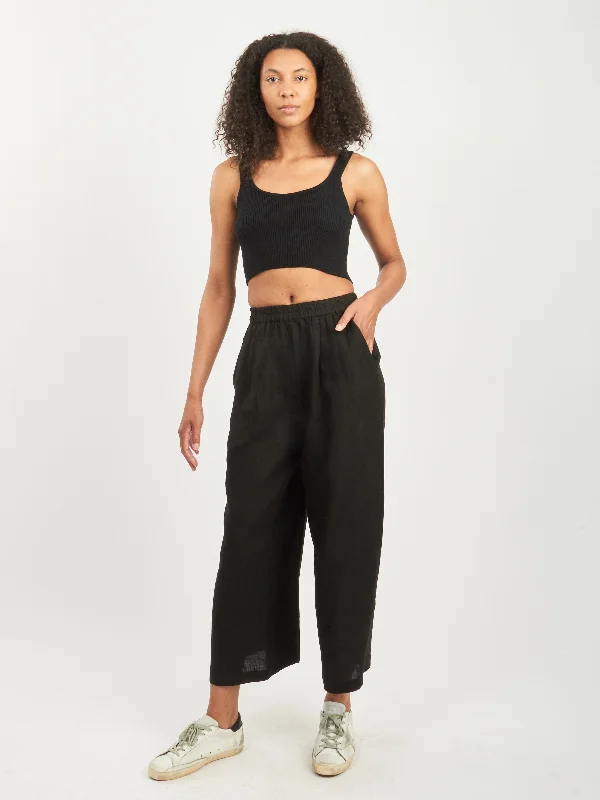 Black Everyday Trouser Trousers Mesh Breathable