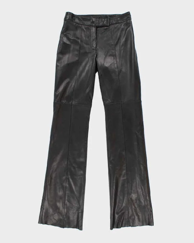 Vintage Danier Leather Trousers - W28 L34 Trousers Review Highly