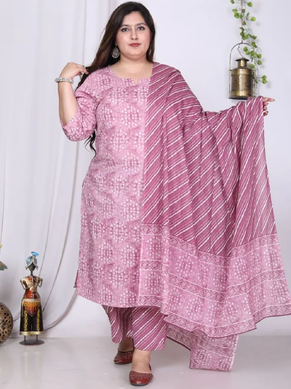 Swasti Floral Printed Regular Sequinned Pure Cotton Kurta with Trousers & Dupatta Trousers versatile functional