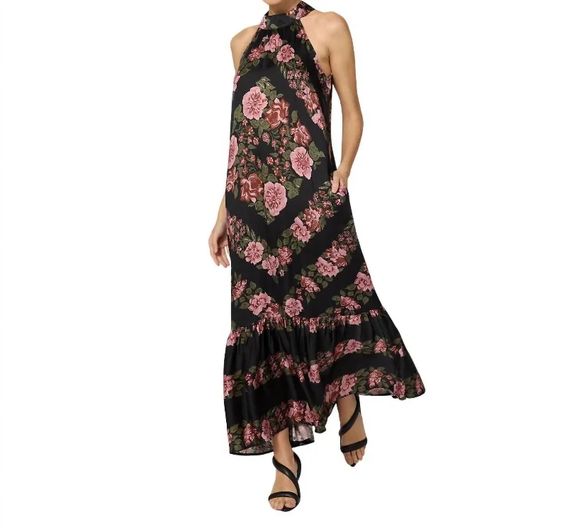 Francie Ankle Dress In Multi