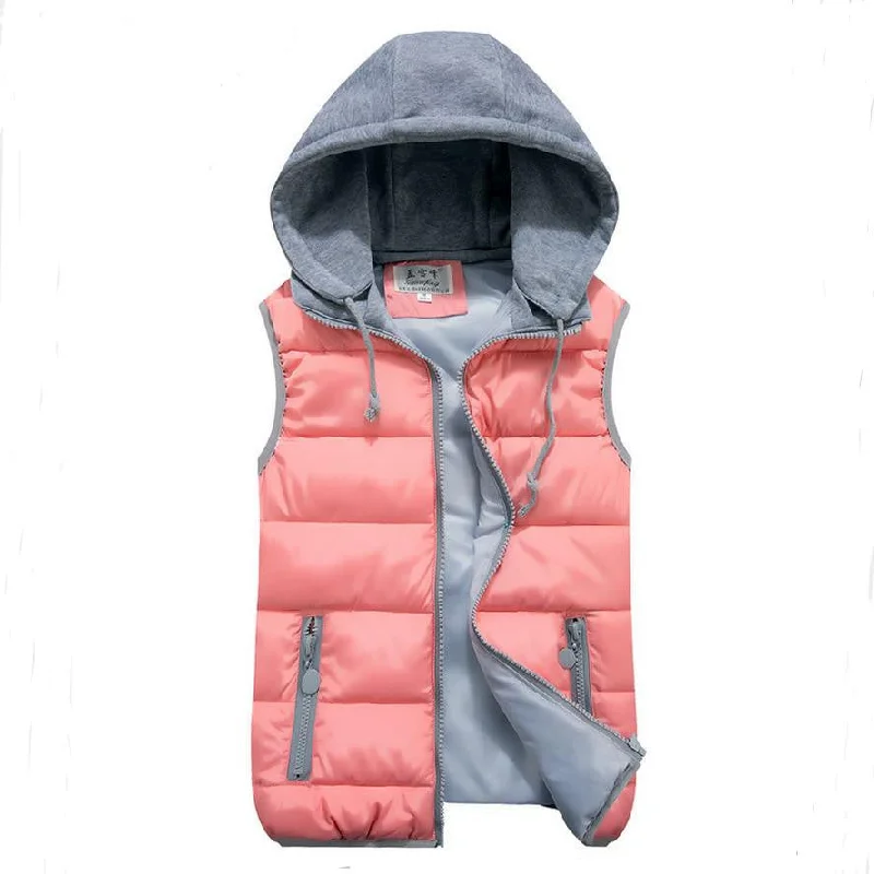 women's cotton wool collar hooded down vest Removable hat high Brand female winter warm Jacket&Outerwear Thicken Satin Jacket Silk Jacket Chiffon Jacket women's cotton wool collar hooded down vest Removable hat high Brand female winter warm Jacket&Outerwear Thicken Satin Jacket Silk Jacket Chiffon Jacket