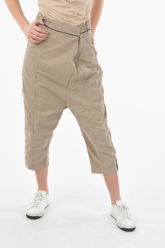 Ixos Drop crotch GINEPRO trousers with Contrasting finishes 48 Italian size Trousers Timeless Classic Ixos Drop crotch GINEPRO trousers with Contrasting finishes 48 Italian size Trousers Timeless Classic