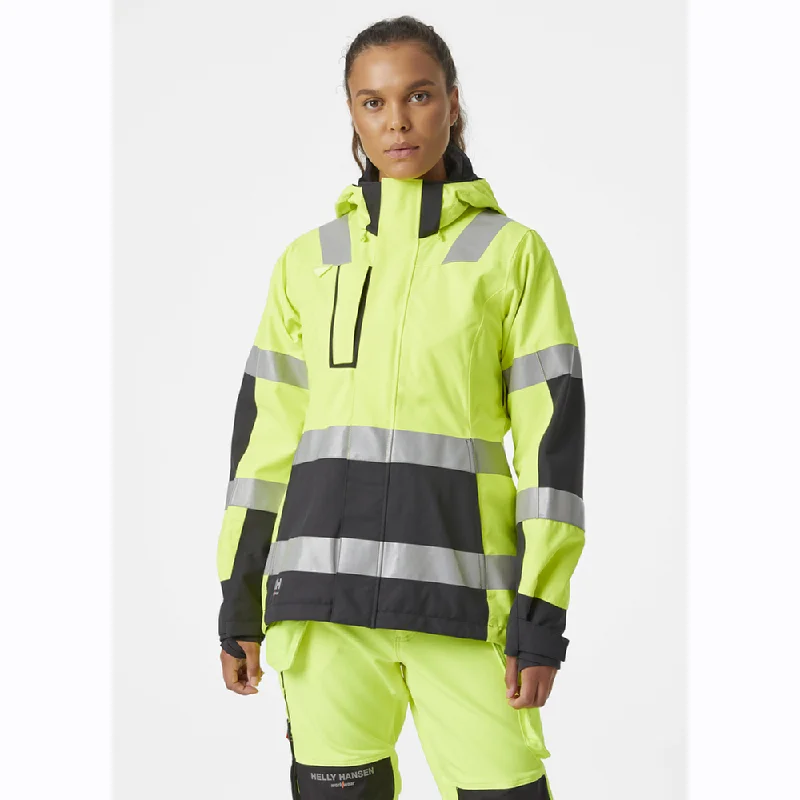 Helly Hansen 71294 Women's Luna Hi-Vis Waterproof Shell Jacket Satin Jacket Silk Jacket Chiffon Jacket Helly Hansen 71294 Women's Luna Hi-Vis Waterproof Shell Jacket Satin Jacket Silk Jacket Chiffon Jacket