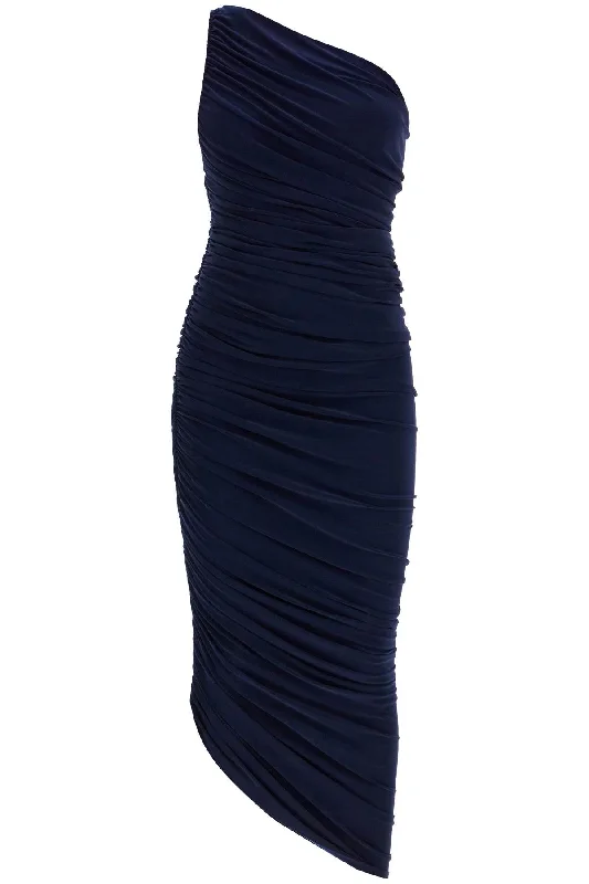 Norma Kamali Women's Asymmetric Diana Lycra Dress