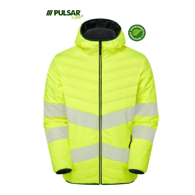 PULSAR® LIFE GRS LFE962 Women's Reversible Hi-Vis Puffer Jacket Yellow Jacket Blazer Coat PULSAR® LIFE GRS LFE962 Women's Reversible Hi-Vis Puffer Jacket Yellow Jacket Blazer Coat