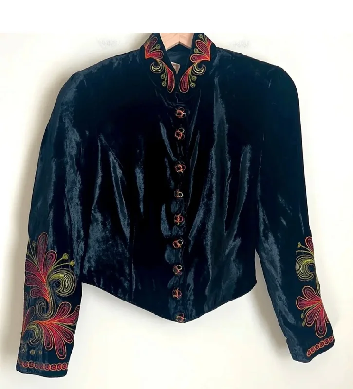 Double D Ranchwear Vintage Velvet Embroidered Jacket Faux Fur Jacket Real Fur Jacket Shearling Jacket Double D Ranchwear Vintage Velvet Embroidered Jacket Faux Fur Jacket Real Fur Jacket Shearling Jacket