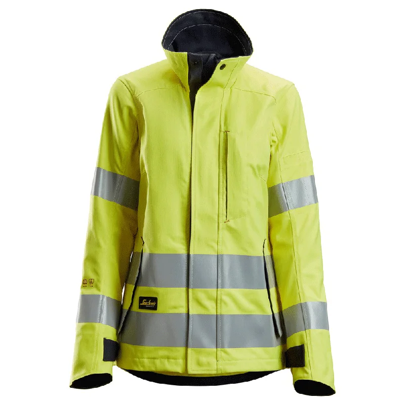Snickers 1567 ProtecWork Womens Flame Retardant Arc Protection Hi-Vis Jacket, Class 3 Corduroy Jacket Velvet Jacket Brocade Jacket Snickers 1567 ProtecWork Womens Flame Retardant Arc Protection Hi-Vis Jacket, Class 3 Corduroy Jacket Velvet Jacket Brocade Jacket