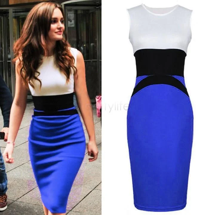 Black White Blue