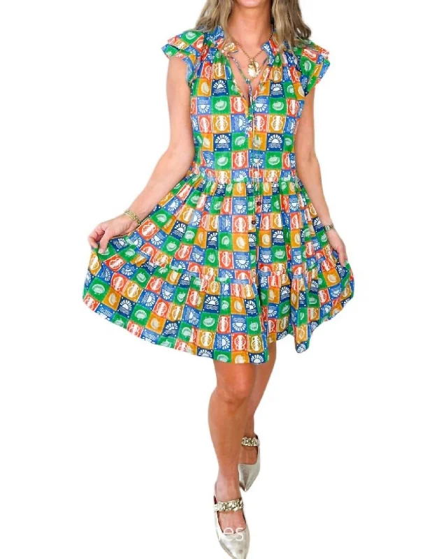 Aimee Dress In Shell