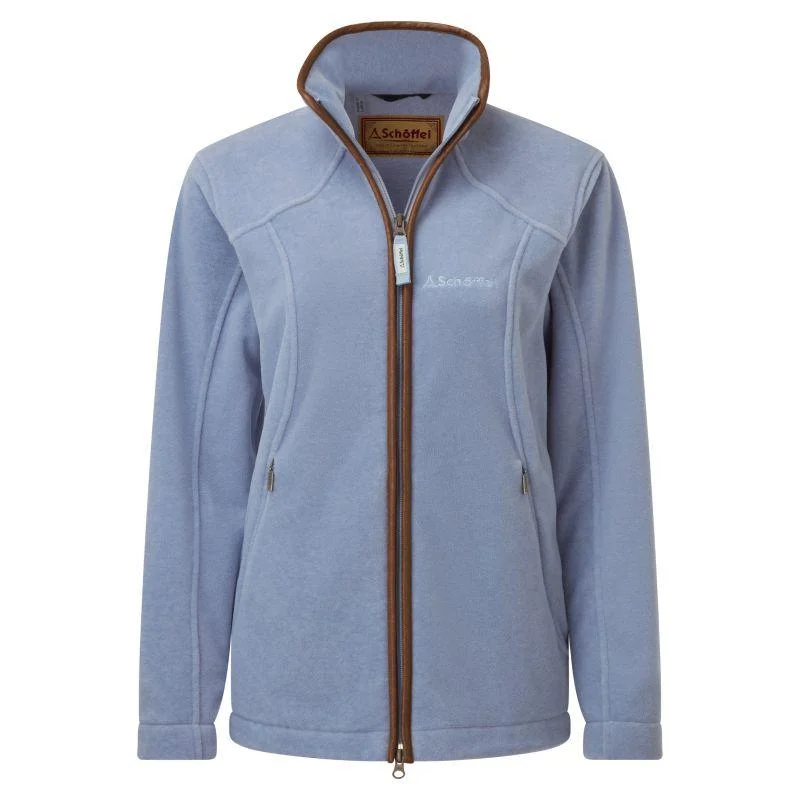 Schoffel Burley Ladies Fleece Jacket - Powder Blue Wool Jacket Cashmere Jacket Tweed Jacket Schoffel Burley Ladies Fleece Jacket - Powder Blue Wool Jacket Cashmere Jacket Tweed Jacket