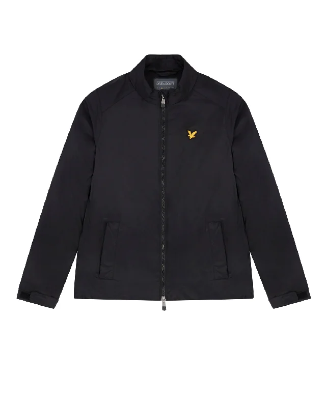 Lyle & Scott Womens Kate Jacket Jet Black - SS23 Denim Jacket Leather Jacket Suede Jacket