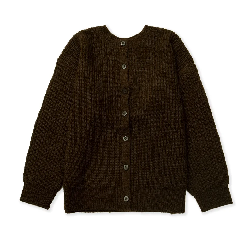 2WAY KNIT CARDIGAN (ニットカーディガン)【U2232320UO】 Lightweight Heavyweight Midweight