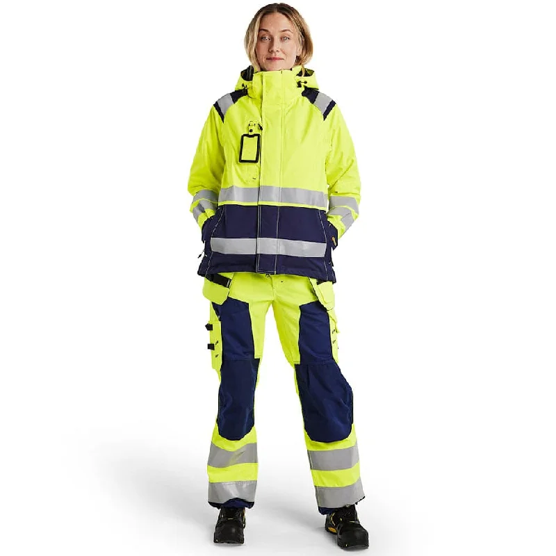 Blaklader 4904 Women's Hi-Vis Shell Jacket V-Neck Jacket Boat Neck Jacket Square Neck Jacket Blaklader 4904 Women's Hi-Vis Shell Jacket V-Neck Jacket Boat Neck Jacket Square Neck Jacket