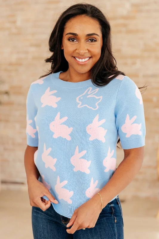 Hazel Blues® | Miss Cottontail Half Sleeve Sweater Rayon Fabric Velvet Fabric Corduroy Fabric Hazel Blues® | Miss Cottontail Half Sleeve Sweater Rayon Fabric Velvet Fabric Corduroy Fabric