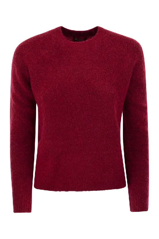 FIFY - Crew-neck sweater in wool blend Iron Safe Non-Iron Wrinkle Free