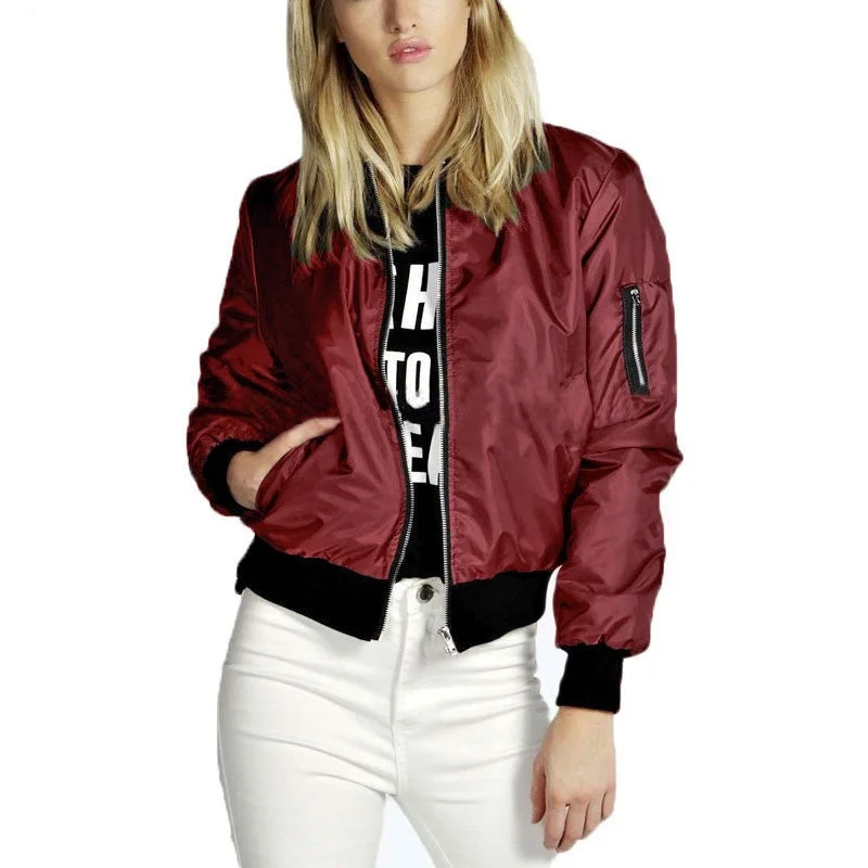 Women Thin Jacket Tops Celeb Bomber Long Sleeve Coat Casual Stand Collar Slim Fit Outerwear Plus Size Boat Neck Shawl Collar Notched Collar Women Thin Jacket Tops Celeb Bomber Long Sleeve Coat Casual Stand Collar Slim Fit Outerwear Plus Size Boat Neck Shawl Collar Notched Collar