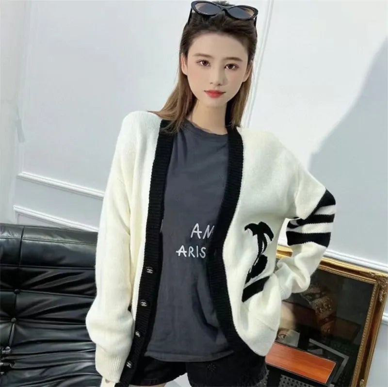 New Women's Sweaters Women Spring Autumn Loose Casual Woman designer Sweater S-XL Stylish Fashionable Trendy