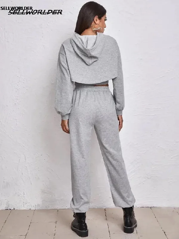 Sportswear Warm Outfits Autumn Winter Pullovers Two piece L 028075474 Oblong Neck Pullover Sportswear Warm Outfits Autumn Winter Pullovers Two piece L 028075474 Oblong Neck Pullover