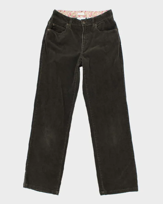 Vintage Liz Claiborne Brown Corduroy Trousers - W28 L29 Trousers Bestseller Popular