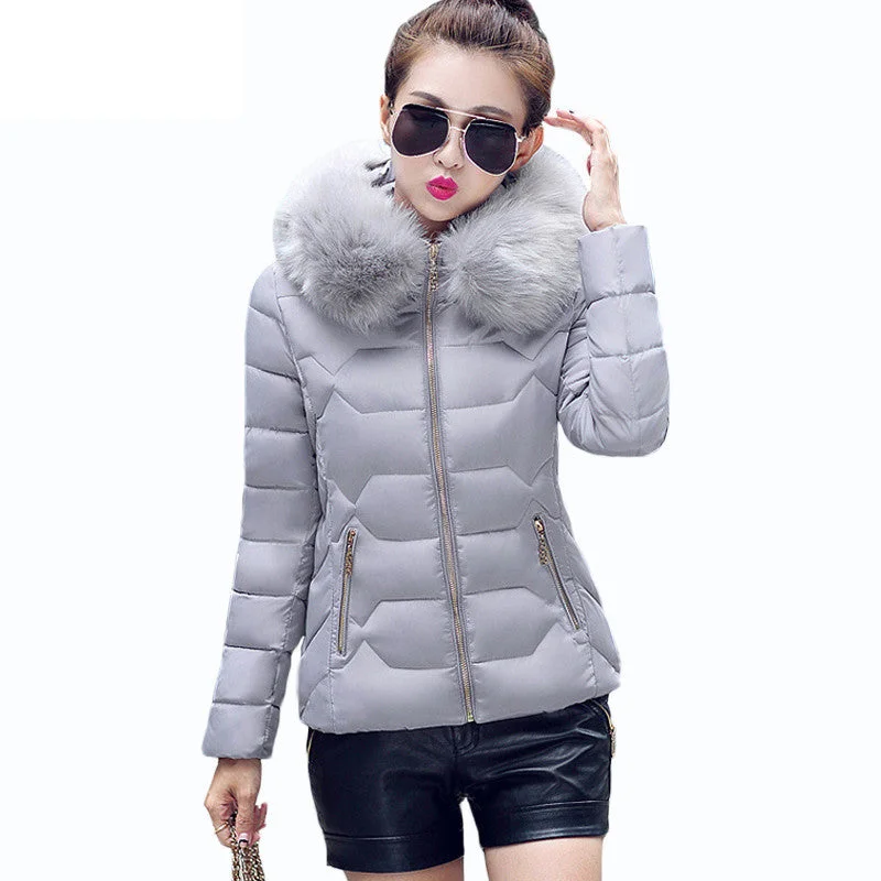 Womens Winter Jackets And Coats Women's Parkas Thick Warm Faux Fur Collar Hooded Anorak Ladies Jacket Female Manteau Femme Tiered Jacket Buttoned Jacket Zippered Jacket Womens Winter Jackets And Coats Women's Parkas Thick Warm Faux Fur Collar Hooded Anorak Ladies Jacket Female Manteau Femme Tiered Jacket Buttoned Jacket Zippered Jacket