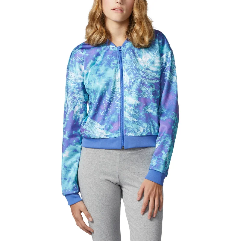 Adidas Women's Originals Ocean Elements Crop Track Jacket Multicolor Chenille Jacket Brocade Jacket Lace Jacket Adidas Women's Originals Ocean Elements Crop Track Jacket Multicolor Chenille Jacket Brocade Jacket Lace Jacket