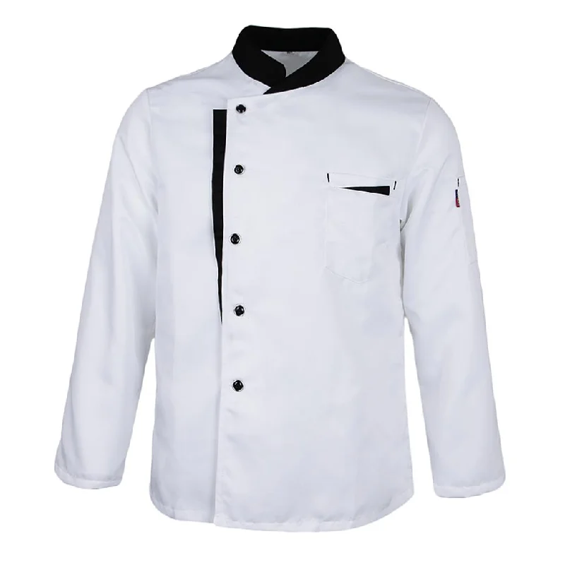 Long Sleeves Chef Jacket Coat Hotel Waiters Kitchen Uniform Tops White L Denim Jacket Leather Jacket Suede Jacket Long Sleeves Chef Jacket Coat Hotel Waiters Kitchen Uniform Tops White L Denim Jacket Leather Jacket Suede Jacket