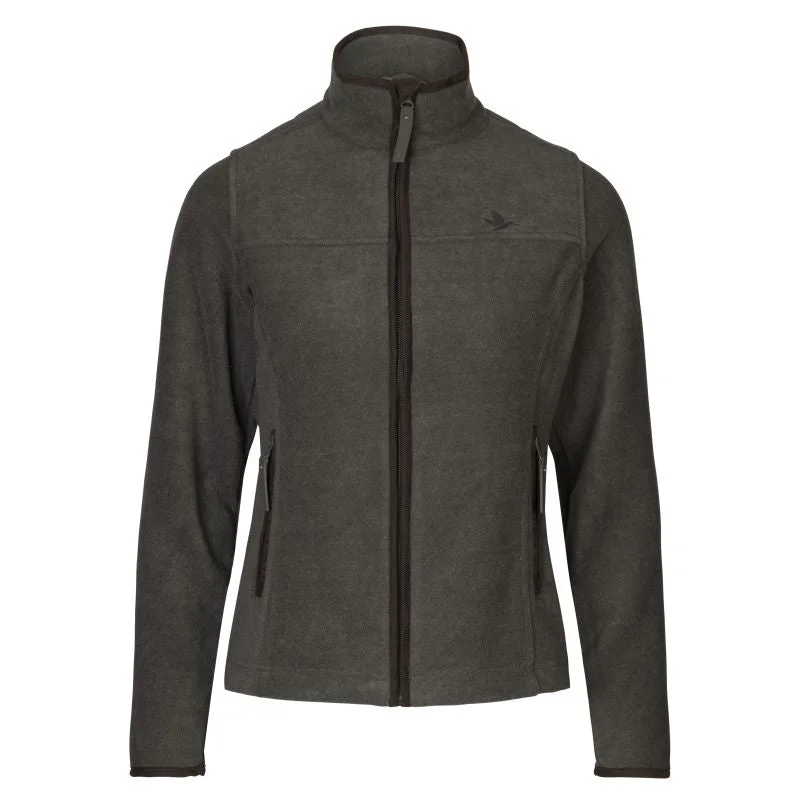Seeland Woodcock Ivy Ladies Fleece Jacket - Dark Grey Melange Fleece Fabric Down Fabric Feather Fabric Seeland Woodcock Ivy Ladies Fleece Jacket - Dark Grey Melange Fleece Fabric Down Fabric Feather Fabric