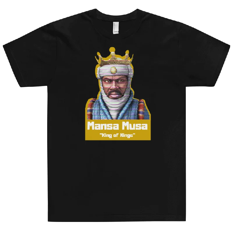 Mansa Musa T-Shirt Chenille Brocade Lace