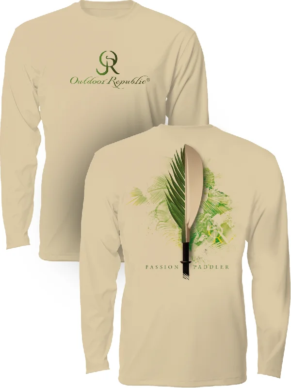 Passion Paddler #2 - UPF Performance Shirt (unisex) Collared T-Shirt Boat Neck A-Line Passion Paddler #2 - UPF Performance Shirt (unisex) Collared T-Shirt Boat Neck A-Line