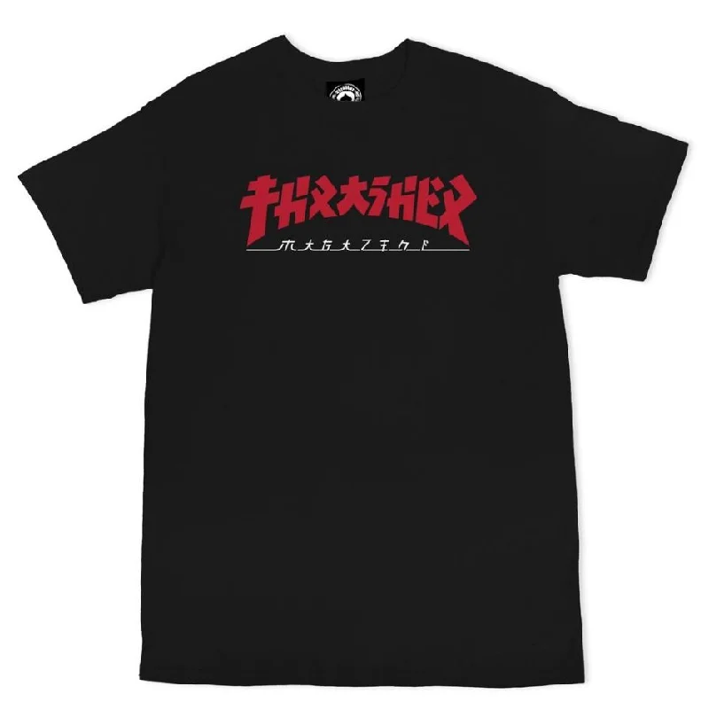 Thrasher Godzilla Tee Chenille Blend Fleece Blend Nylon Blend