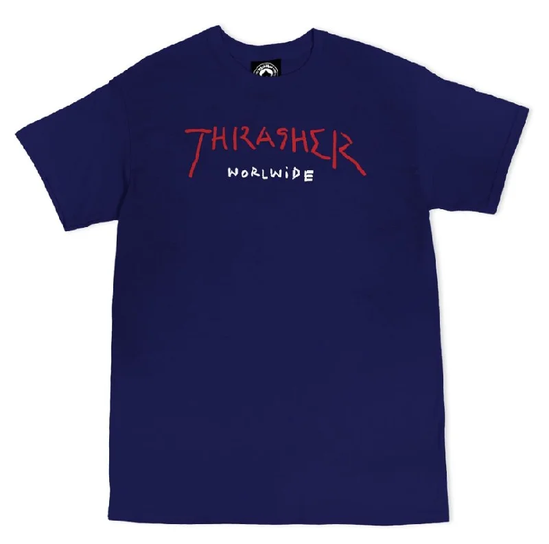 Thrasher Worldwide Tee Wool Fabric Cashmere Fabric Tweed Fabric